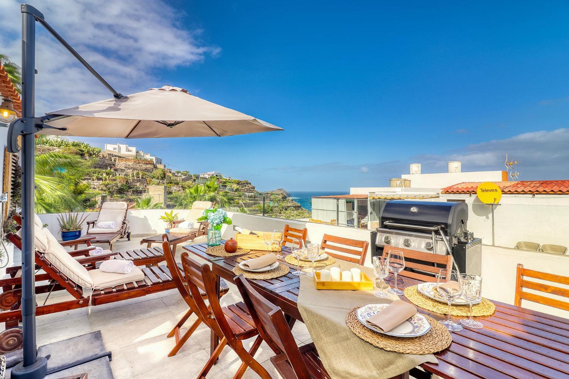 Big Terraced House, 100M To The Beach, With Bbq And Sea View Guincho  Bagian luar foto